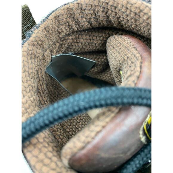 Dr. Martens Industrial Steel Toe Ironbridge Women's 7 Brown Leather Ankle Boots - Picture 9 of 16